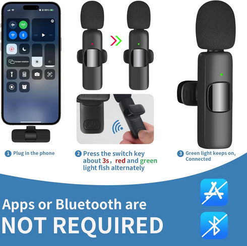 Wireless Lavalier Microphone
